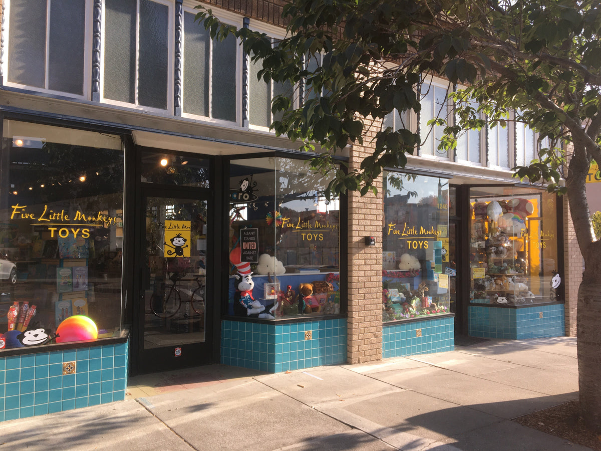 Five Little Monkeys Albany storefront