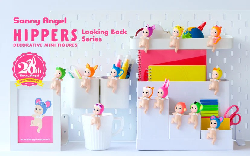 Sonny Angel HIPPERS Looking Back Series– Five Little Monkeys Toys