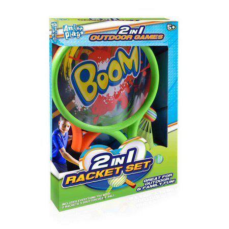 2 in 1 BOOM Racket Set
