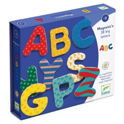 ABC Wooden Magnetic Letters