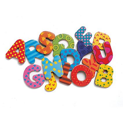 ABC Wooden Magnetic Letters