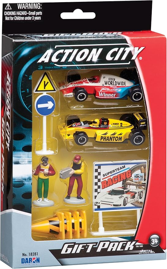 Action City Racing 10pc Gift Set