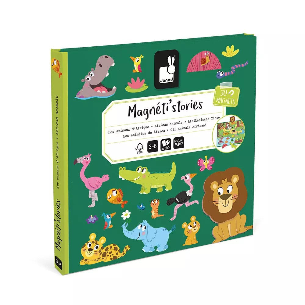 African Animals Magneti'stories