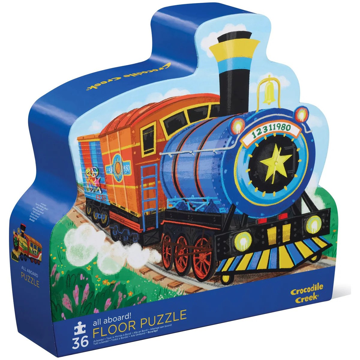 All Aboard Train 36pc Floor Puzzle