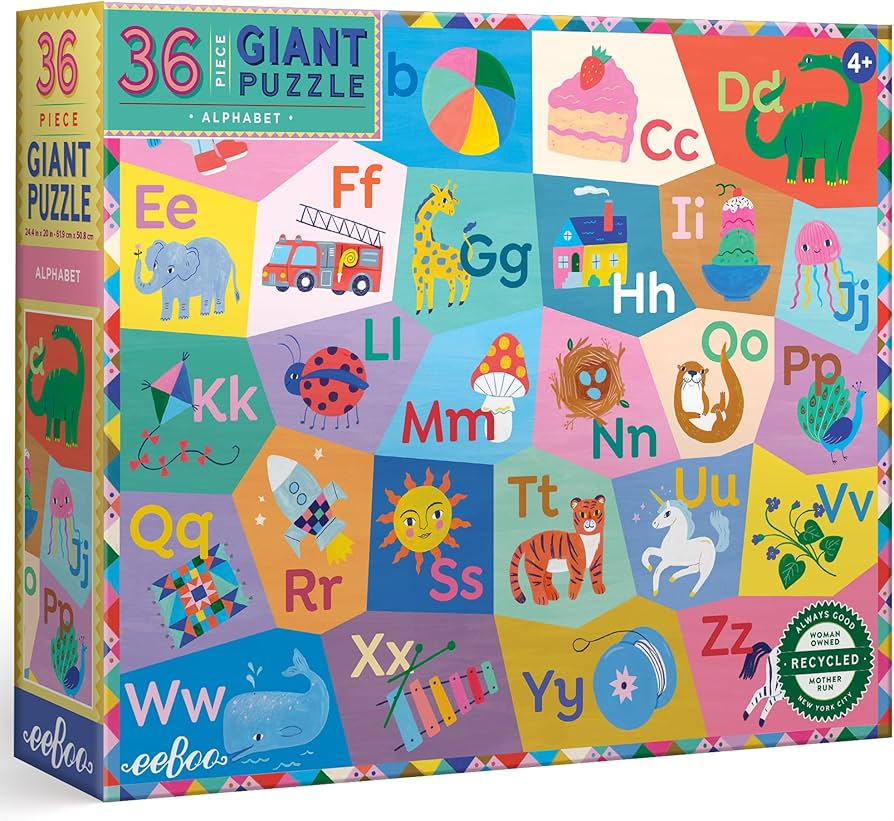 Alphabet 36pc Giant Puzzle