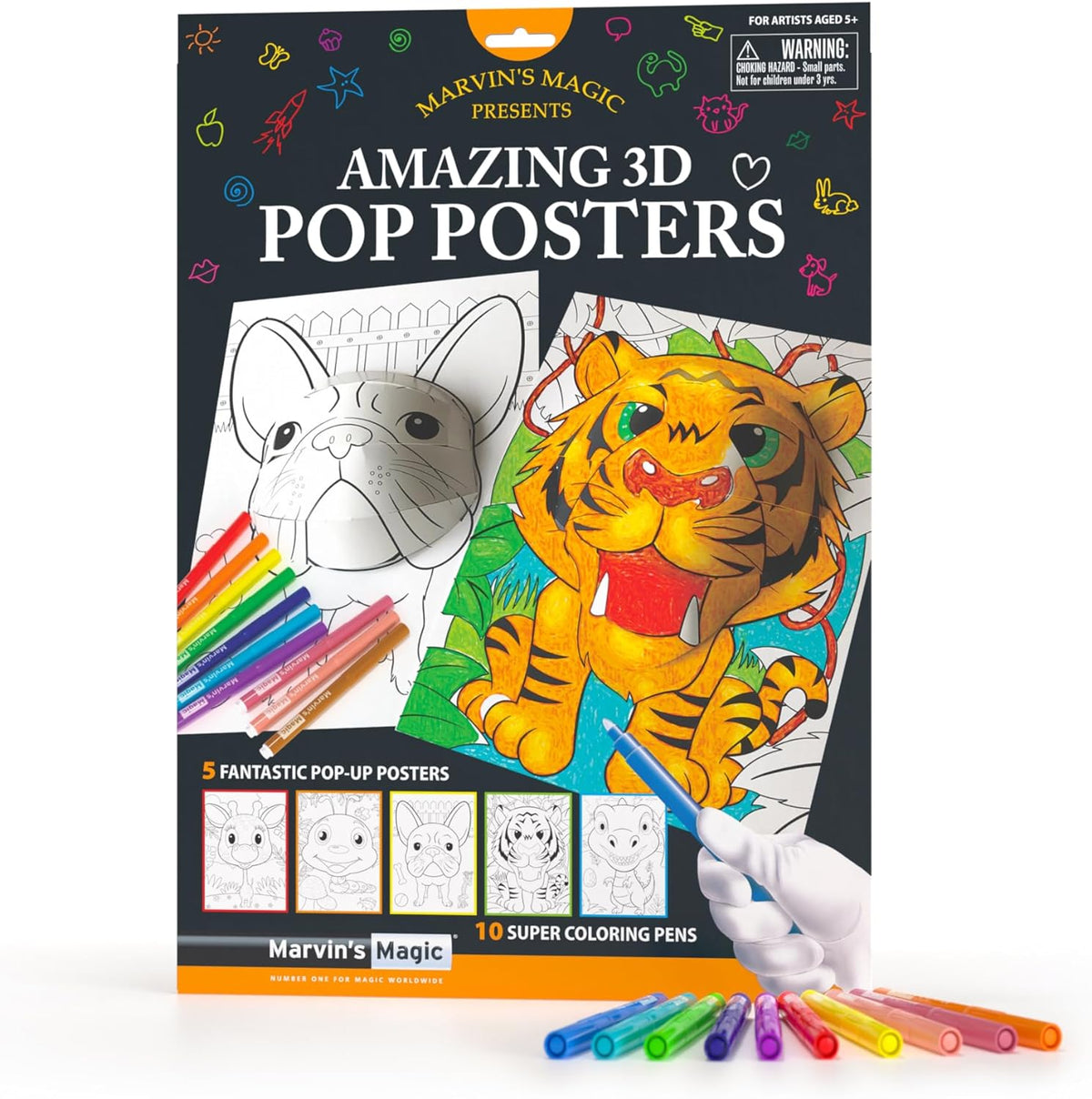 Amazing 3D Pop Posters
