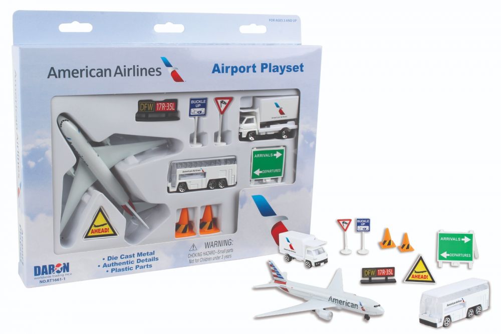 American Airlines 12pc Playset