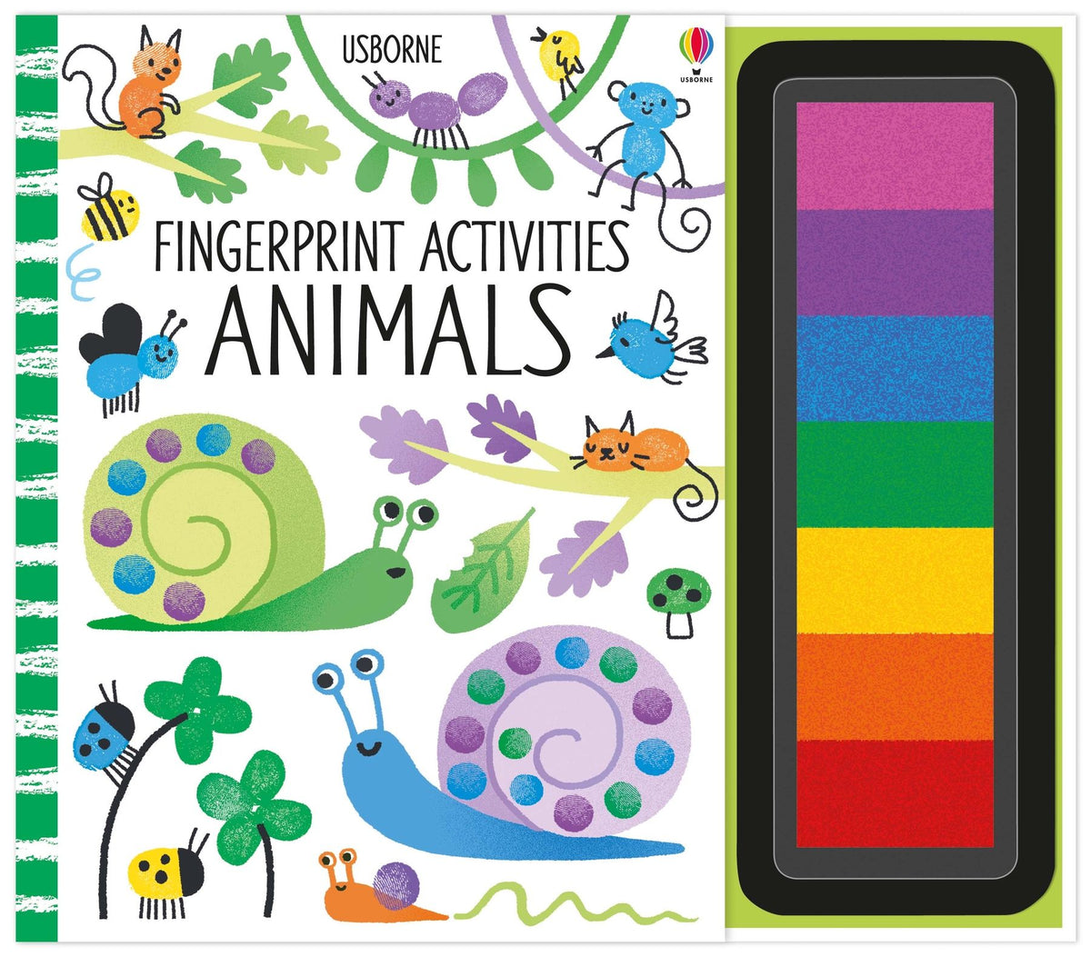 Animal Fingerprint Activities Book