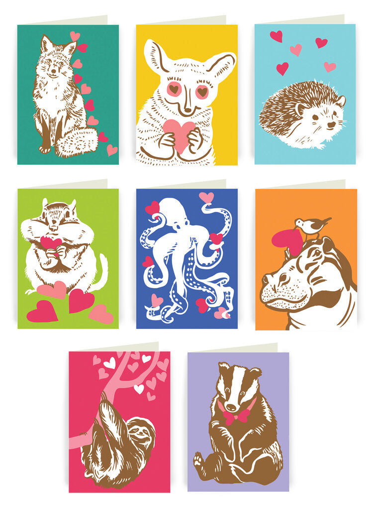 Animal Valentines (8ct)