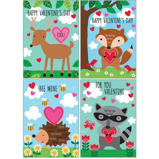 Animals Valentine Pack