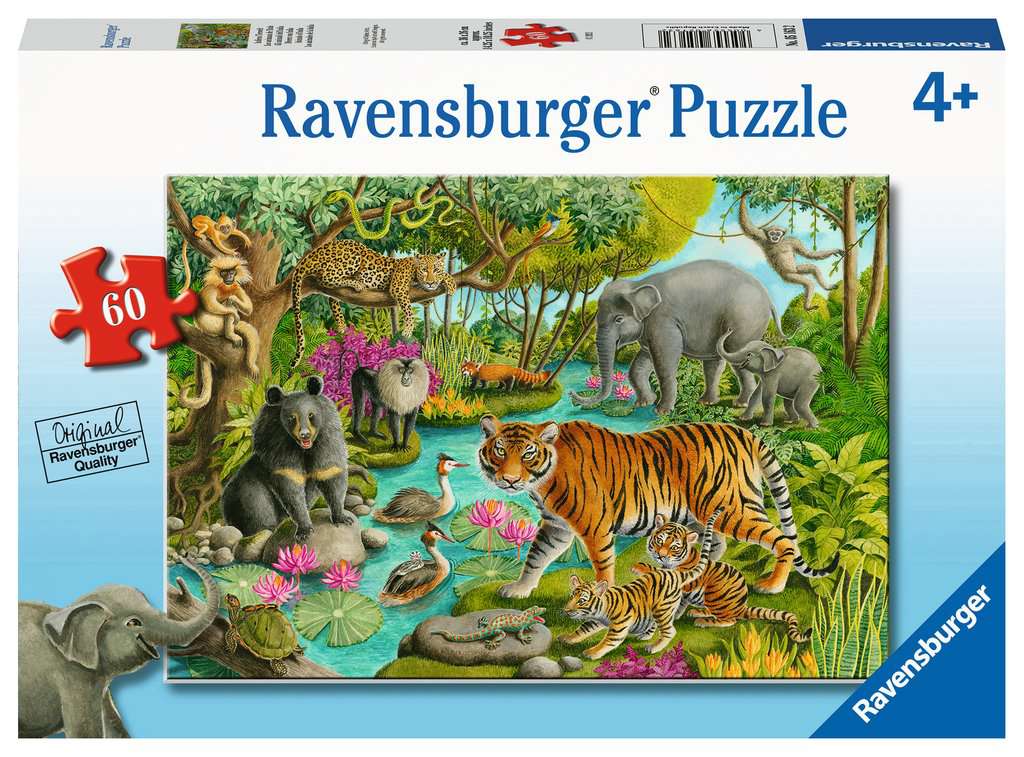 Animals of India 60pc Puzzle