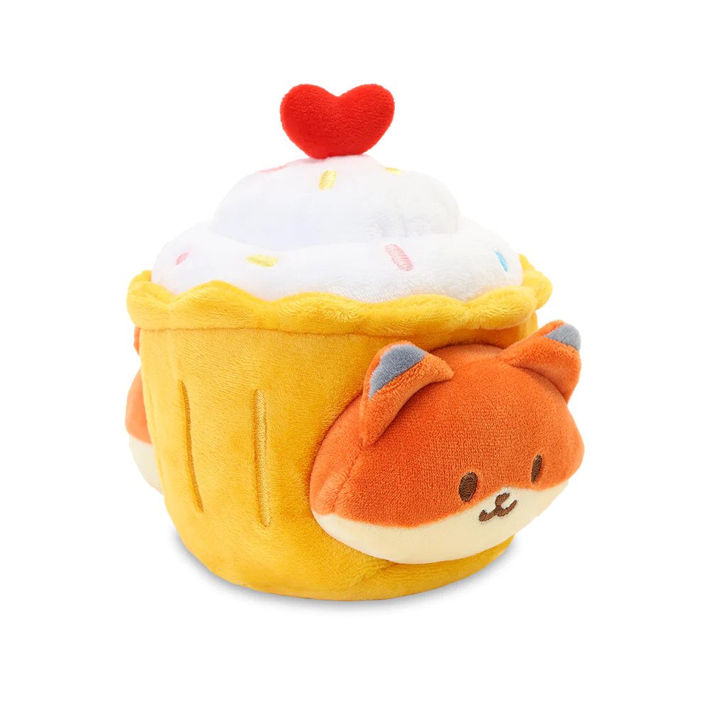 Anirollz Foxiroll in Cupcake Blanket Plush