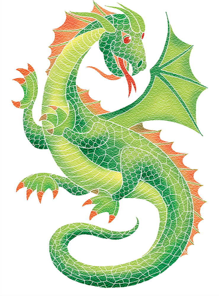 Aquarellum Junior- Dragons