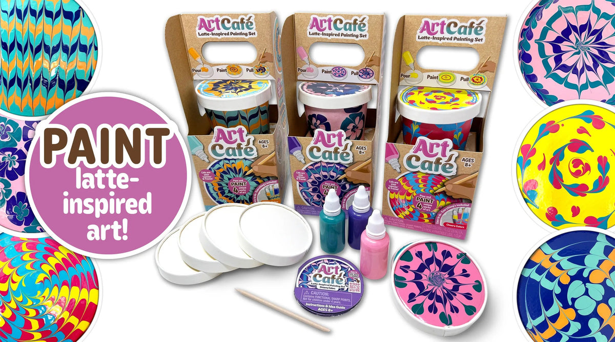 Art Cafe Latte-Inspired Painting Set