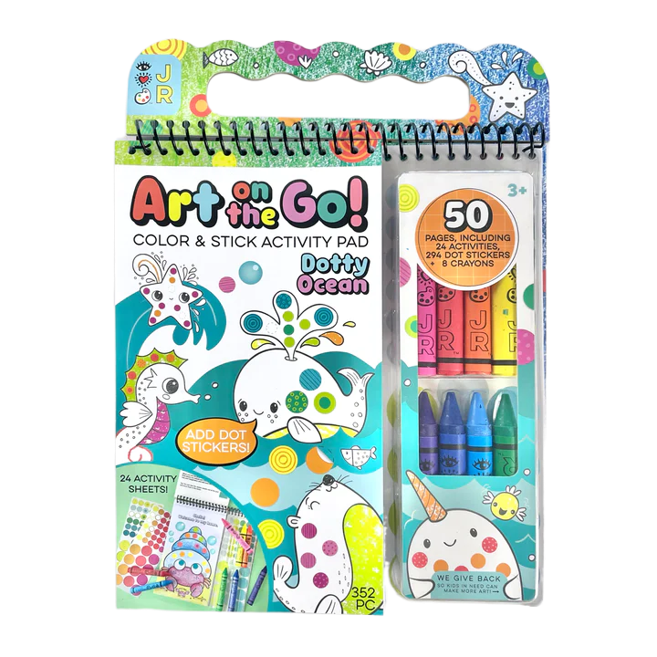 Art on the Go: Dotty Ocean