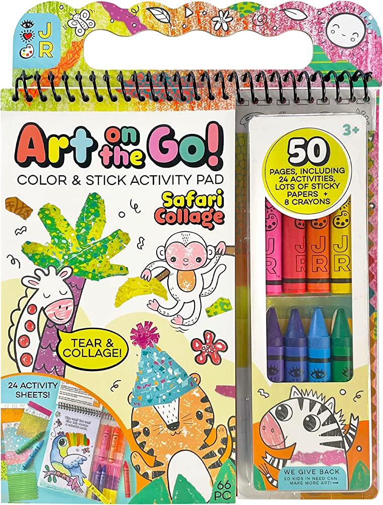 Art on the Go: Safari Collage