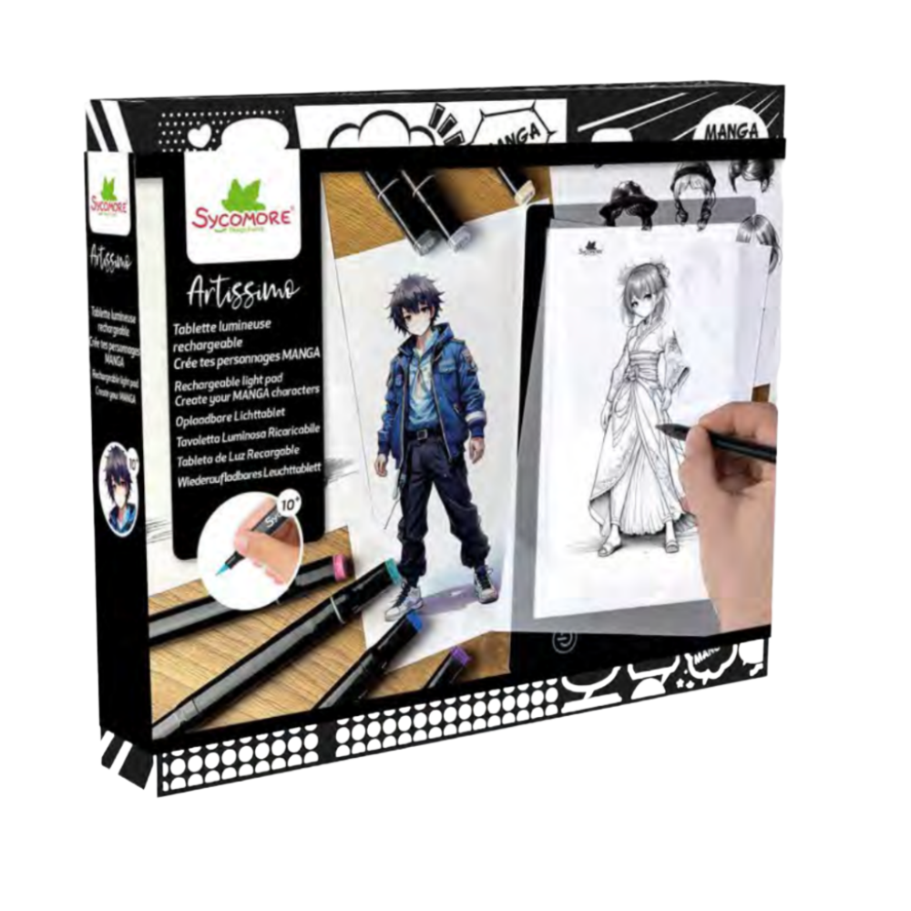 Artissimo Create Your Manga Characters Rechargeable Light Pad