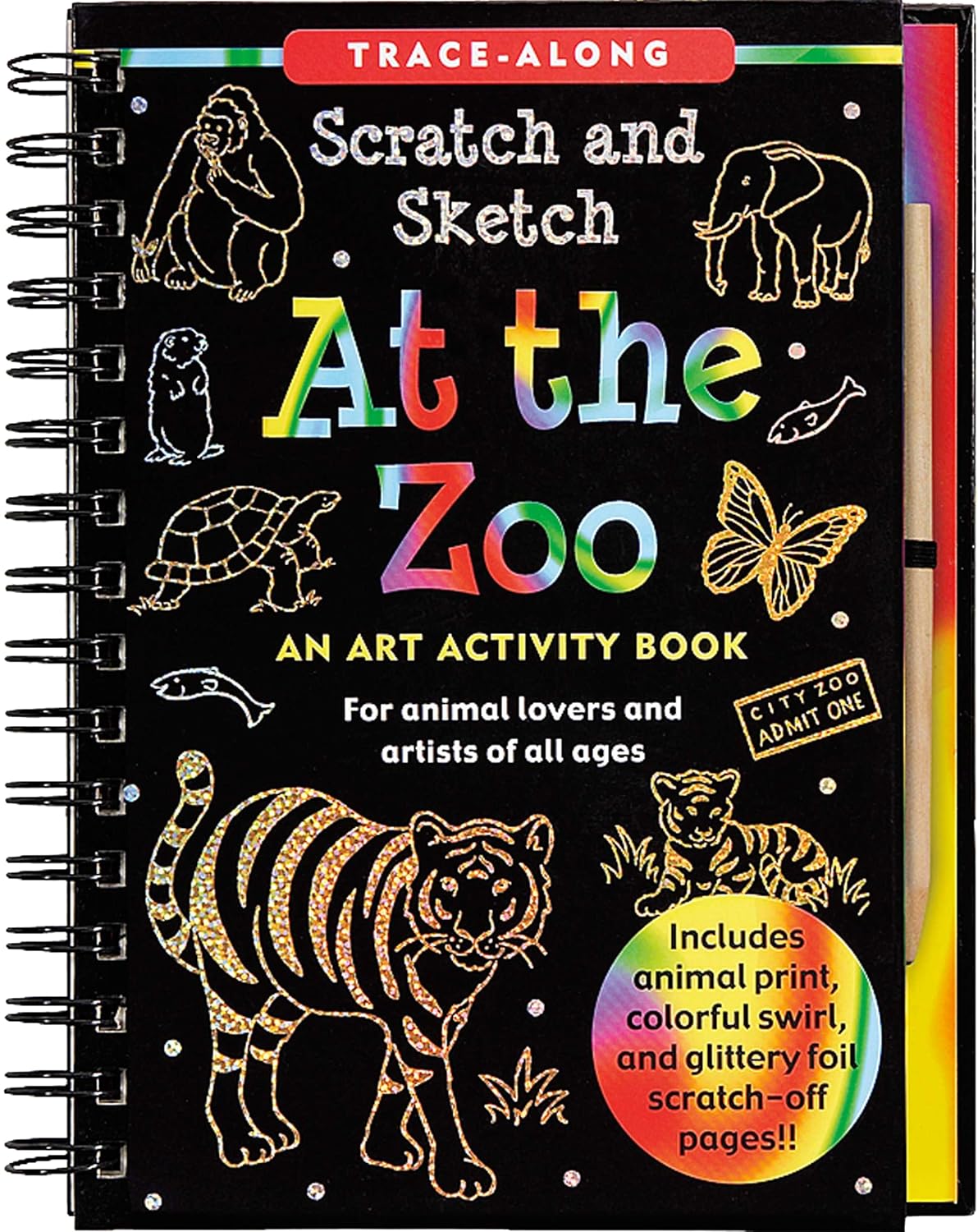 At The Zoo Scratch & Sketch