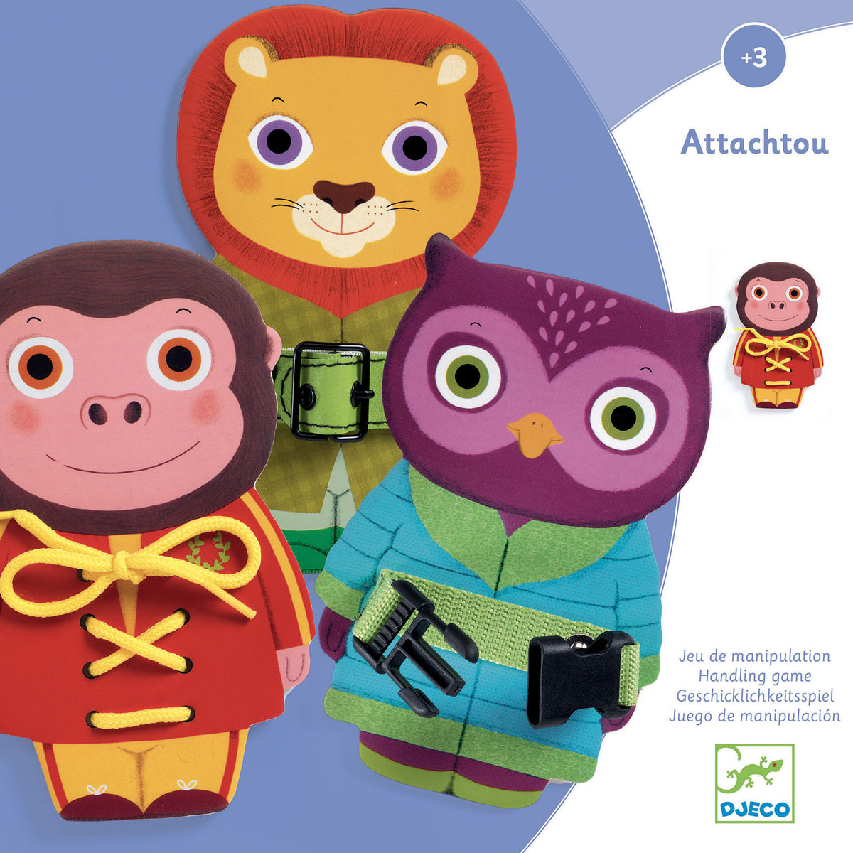 Attachtou Clip & Tie Animals