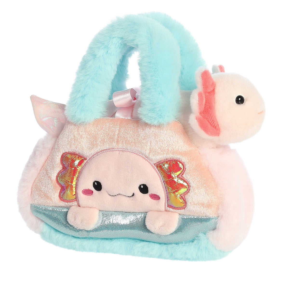 Axolotl Peek A Boo Fancy Pals Purse