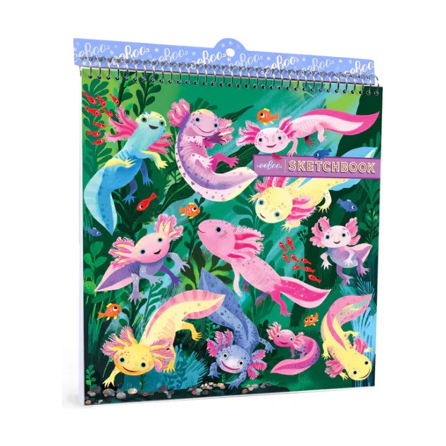 Axolotl Square Sketchbook
