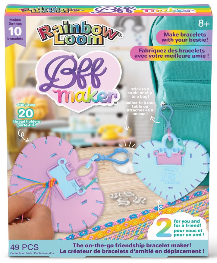 BFF Maker - The On-The-Go Friendship Bracelet Maker!