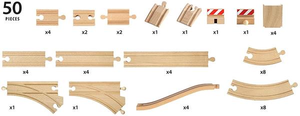 BRIO 50 Piece Track Pack