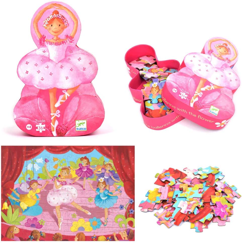 Ballerina with Flower 36pc Puzzle