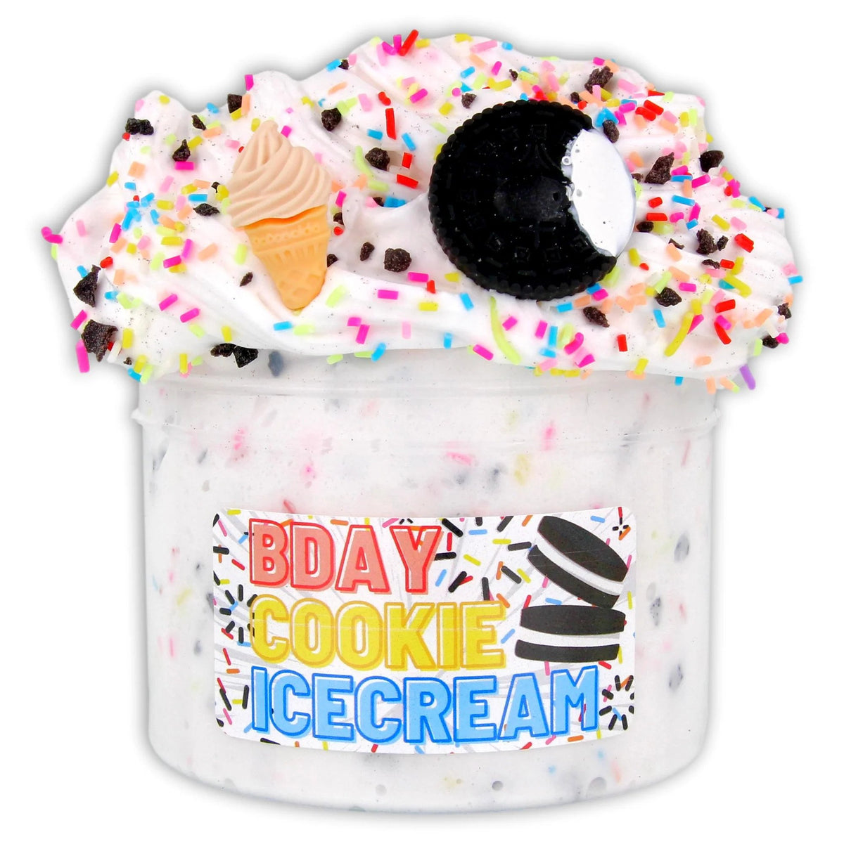 Bday Cookies & Cream Ice Cream Cake Dope Slime