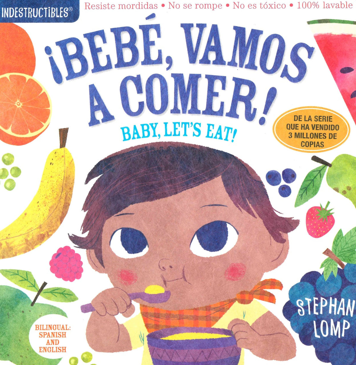 Bebe, Vamos a Comer! Indestructible Baby Book