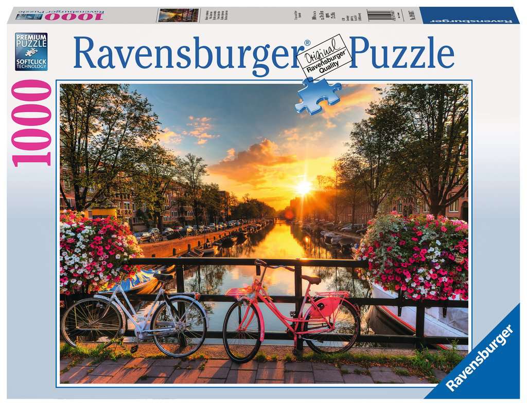 Bicycles in Amsterdam 1000pc Puzzle