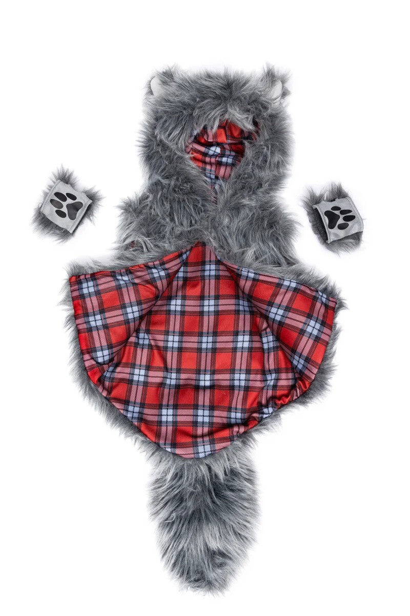 Big Bad Wolf Vest with Gloves Size 3/4