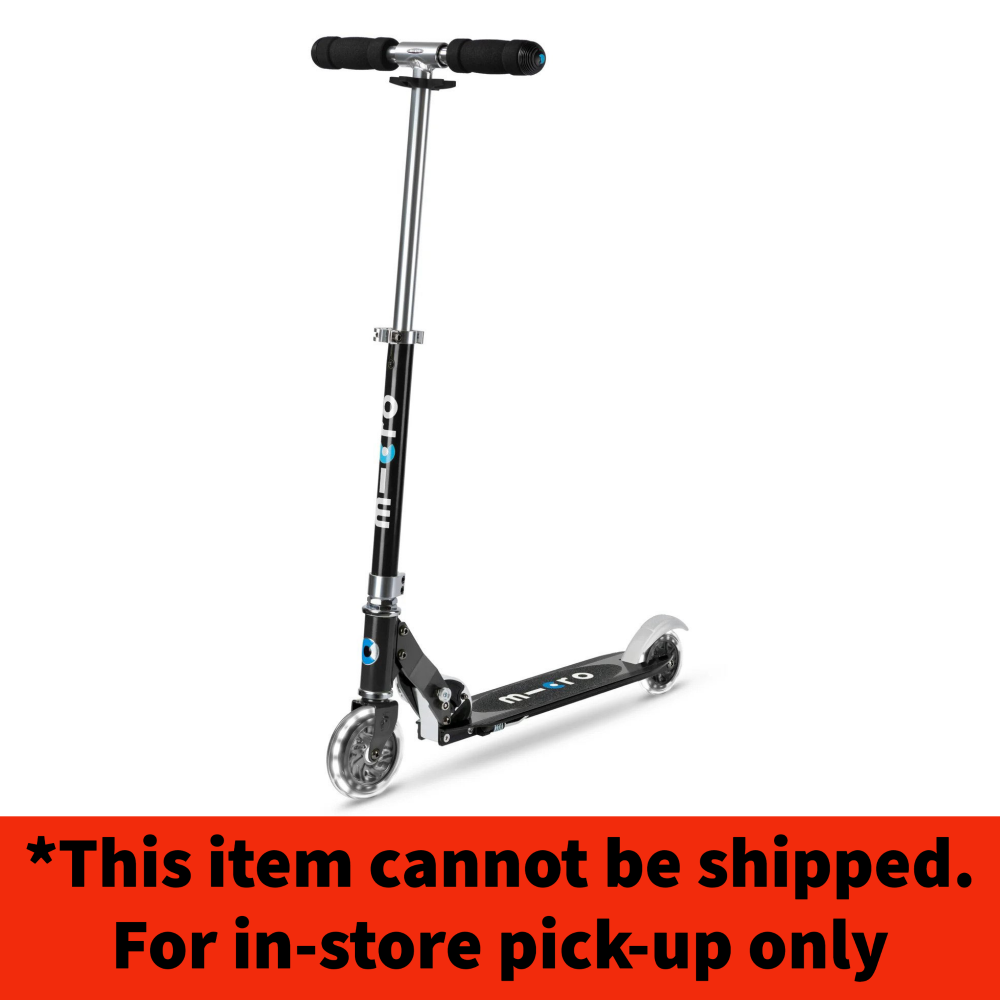 Black Sprite LED Scooter