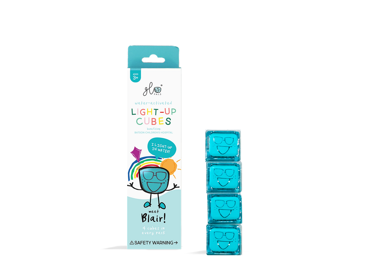 "Blair" Blue Glo Pals Bath Lights