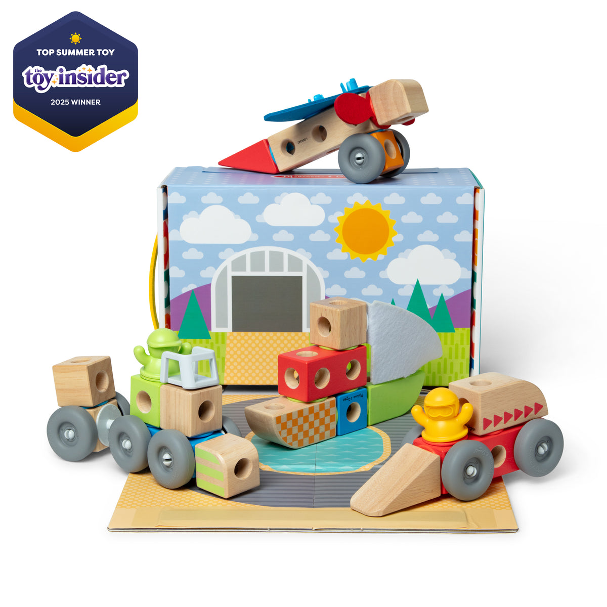 Blockables Vehicles Playset