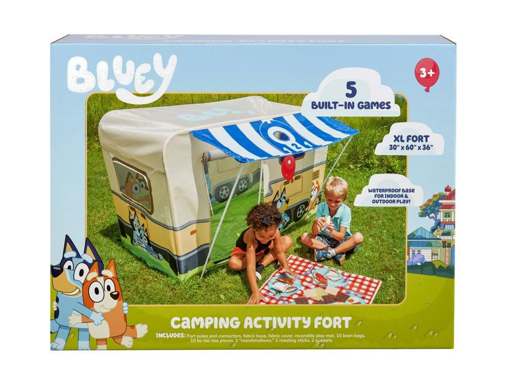 Bluey Camping Activity Fort