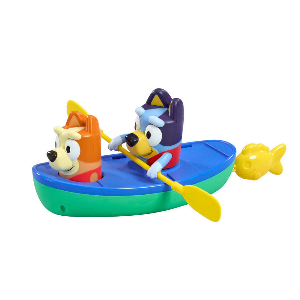Bluey Paddling Canoe Bath Toy