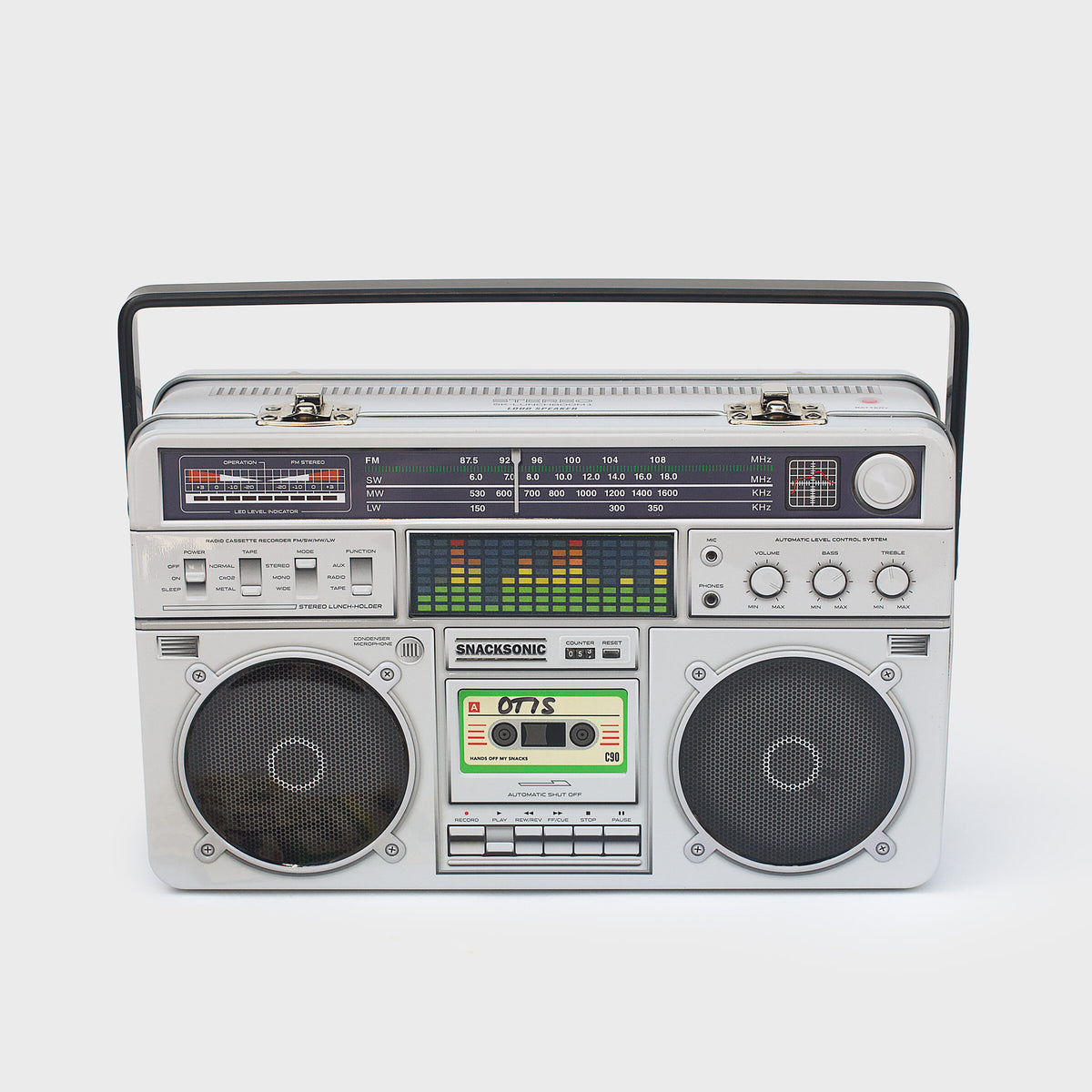 Boombox Tin Lunchbox