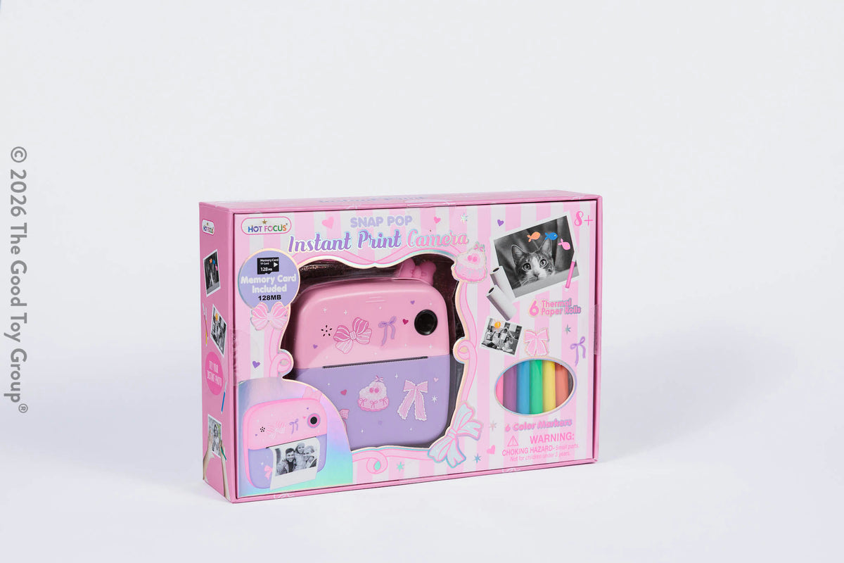 Bowtiful Snap Pop Instant Print Camera