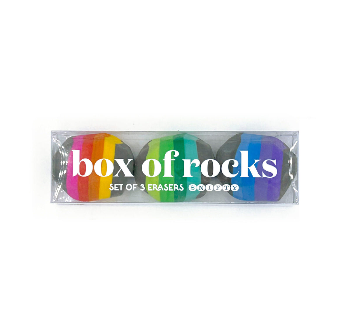 Box of Rocks Erasers Set