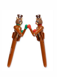 Boxing Reindeer Action Pens