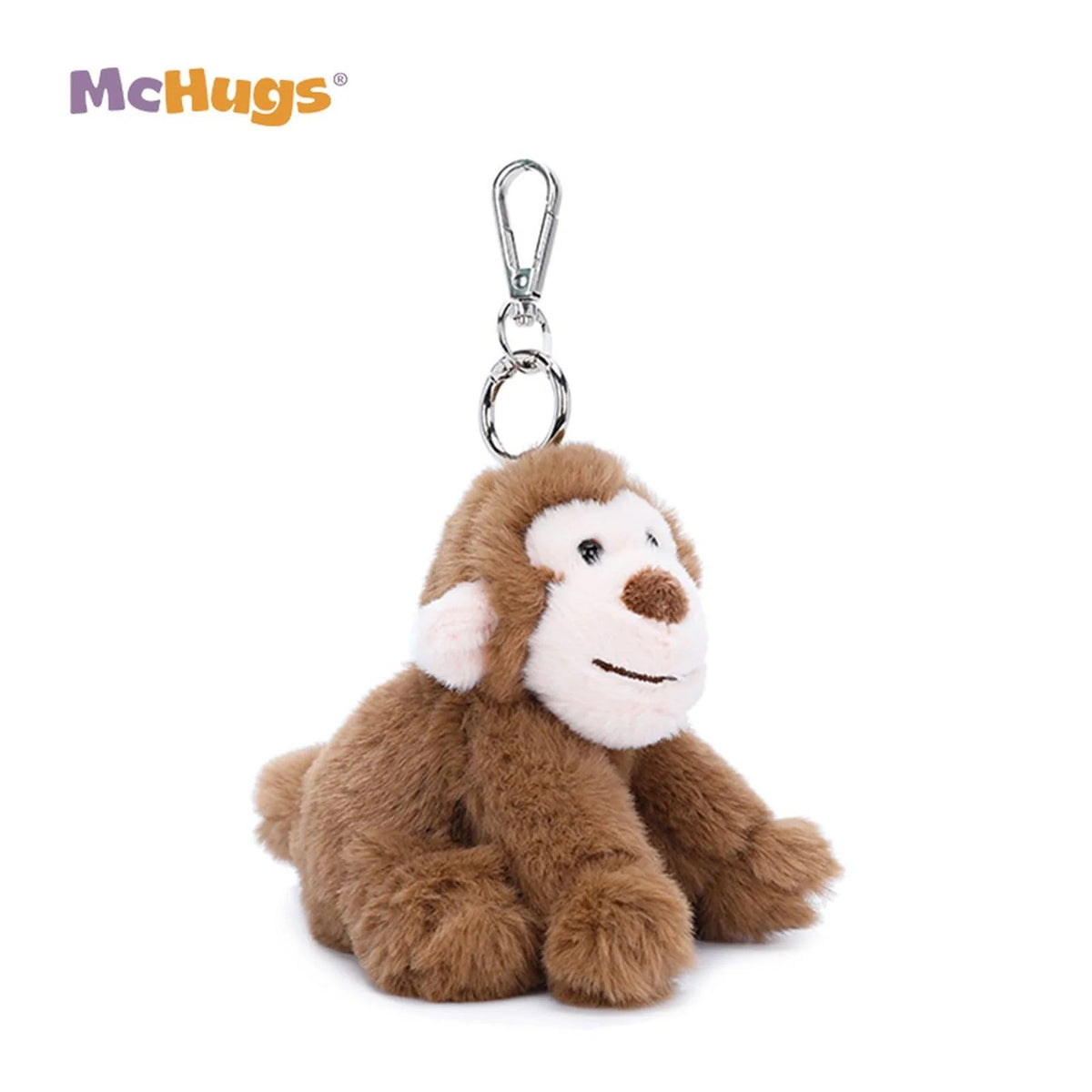 Brown Monkey Bag Charm