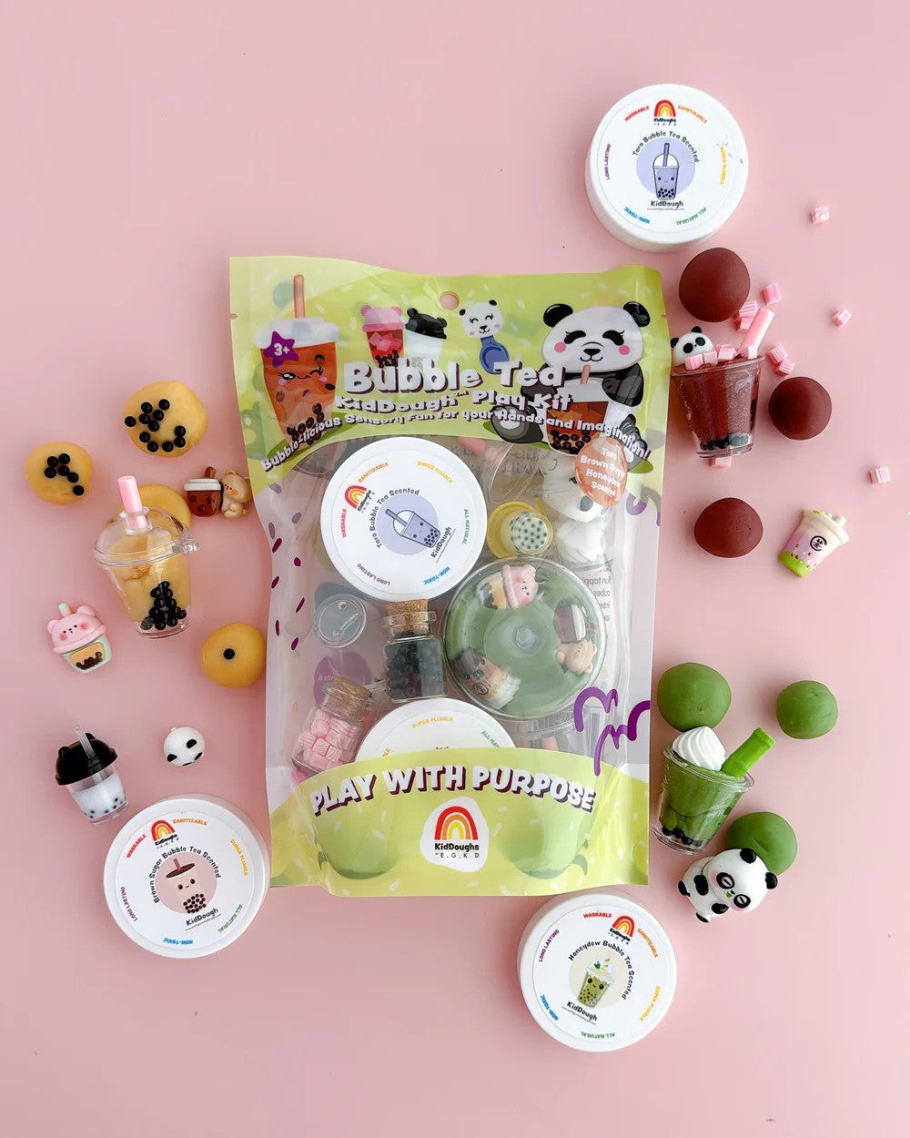 Bubble Tea Dough Play Kit