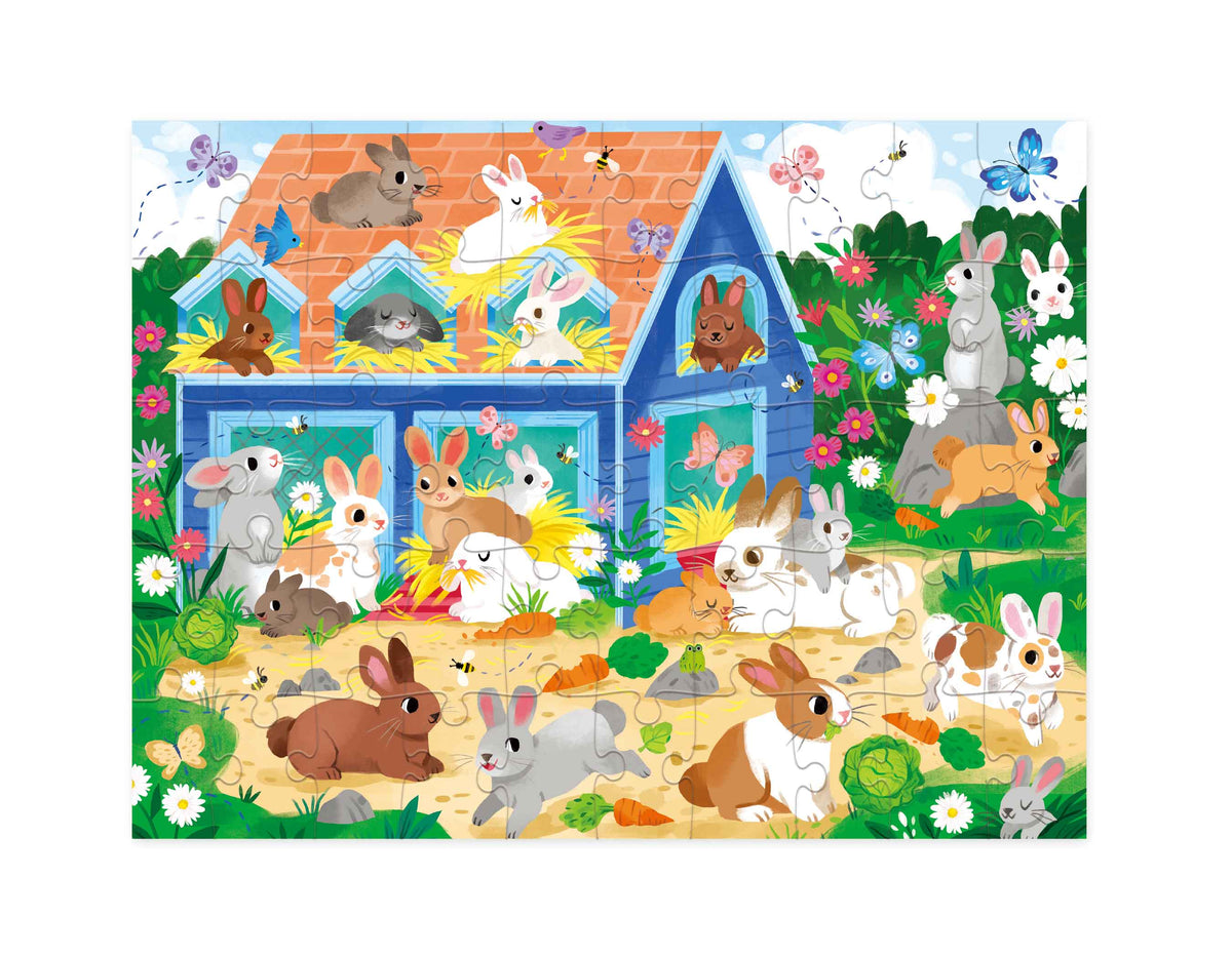 Bunny House 50pc Puzzle