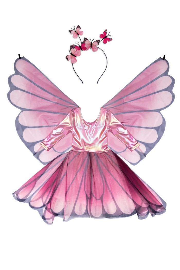Butterfly Twirl Dress with Wings Size 5-6