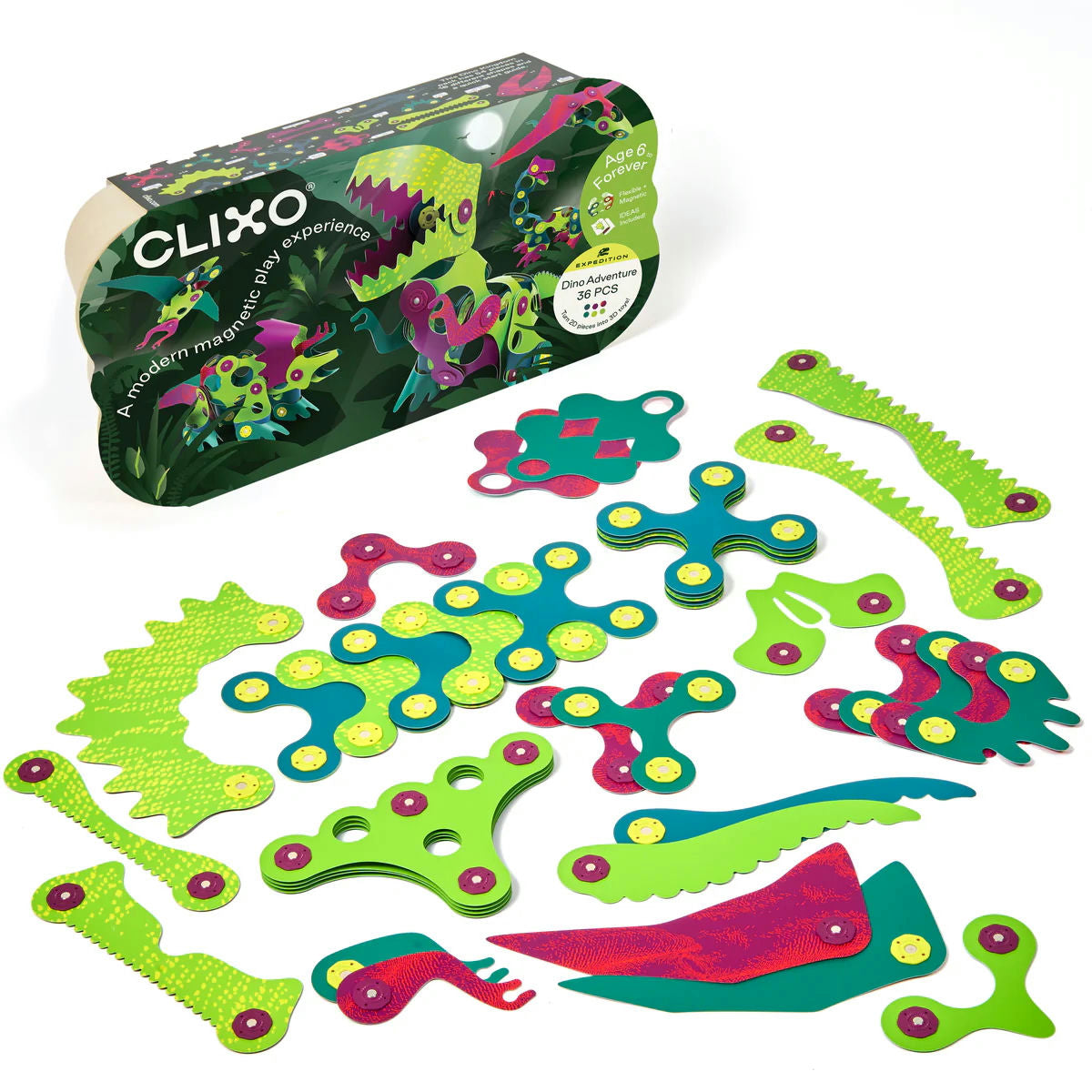CLIXO Dino Adventure Pack