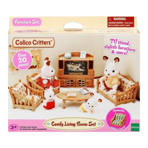 Calico Critter Comfy Living Room Set