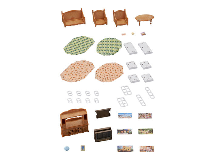 Calico Critter Comfy Living Room Set