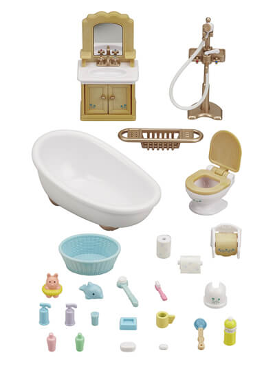 Calico Critter Country Bathroom Set