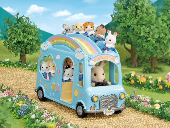 Calico Critter Sunshine Nursery Bus